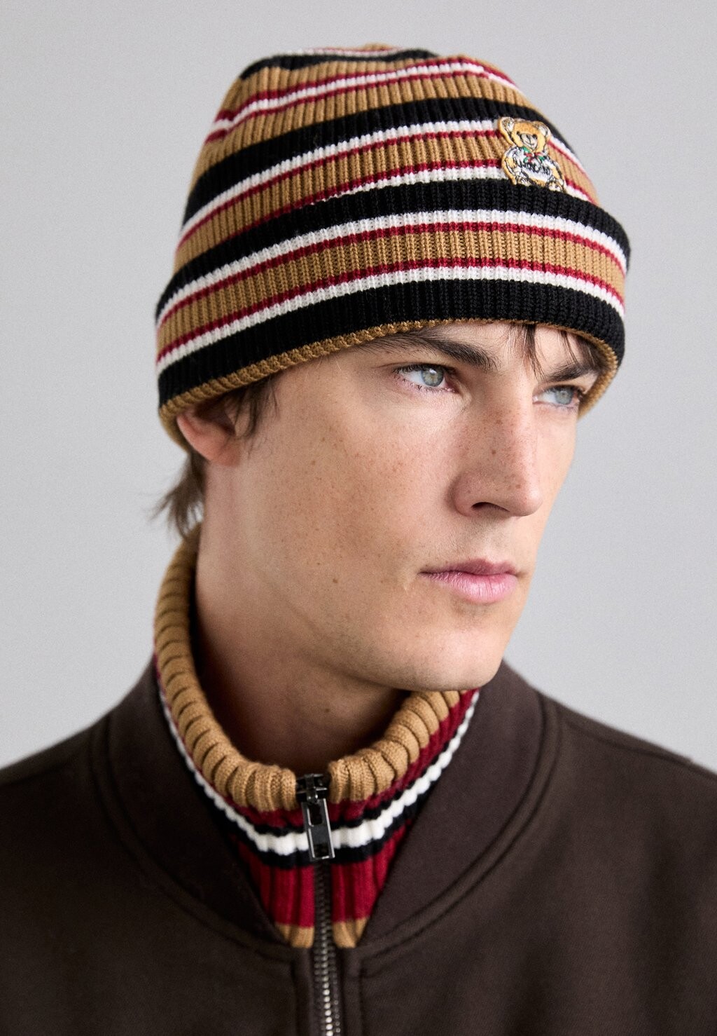 

Бейсболка CAPPELLO UNISEX MOSCHINO, коричневый