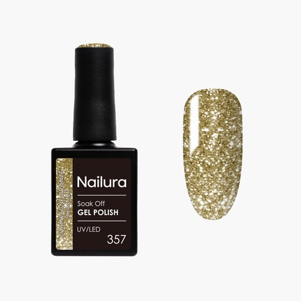 

Гель-лак 357 Champagne Bronze Shimmer, 10 мл Nailura