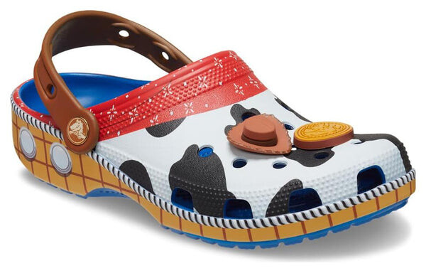 Сандалии x toy story classic clog 'woody' Crocs, коричневый — фото 2