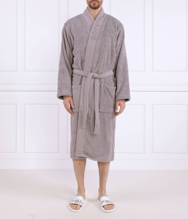 

Халат однотонный Relaxed fit Boss, желтый