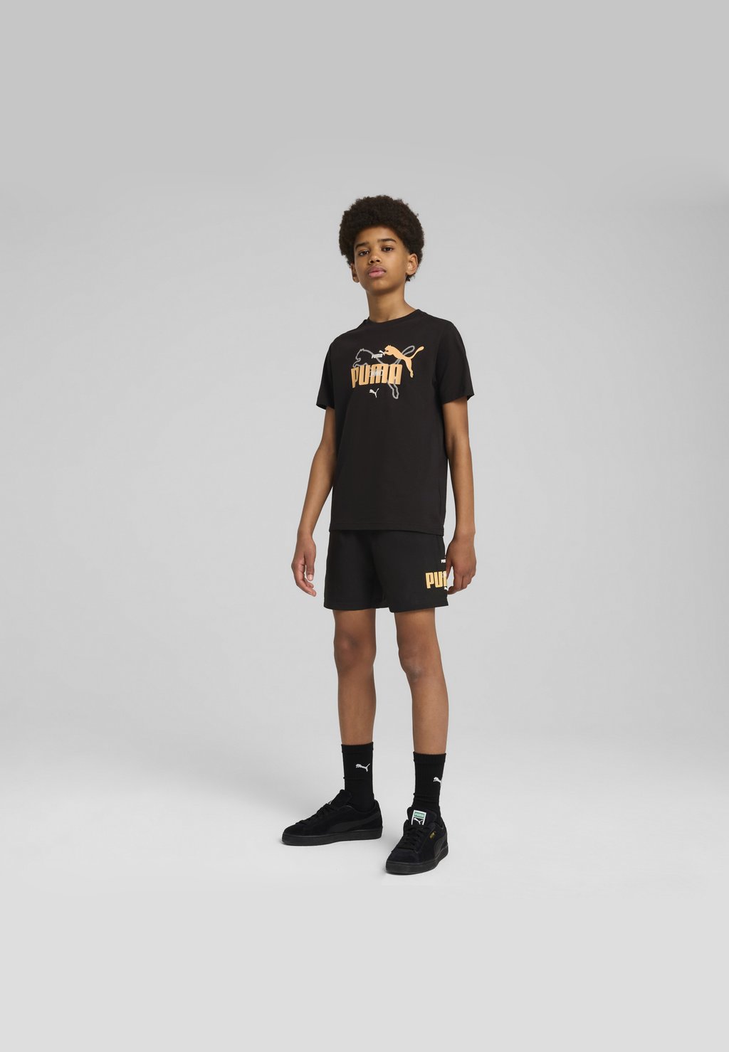 

Шорты ESSENTIALS LOGO LAB YOUTH Puma, черный