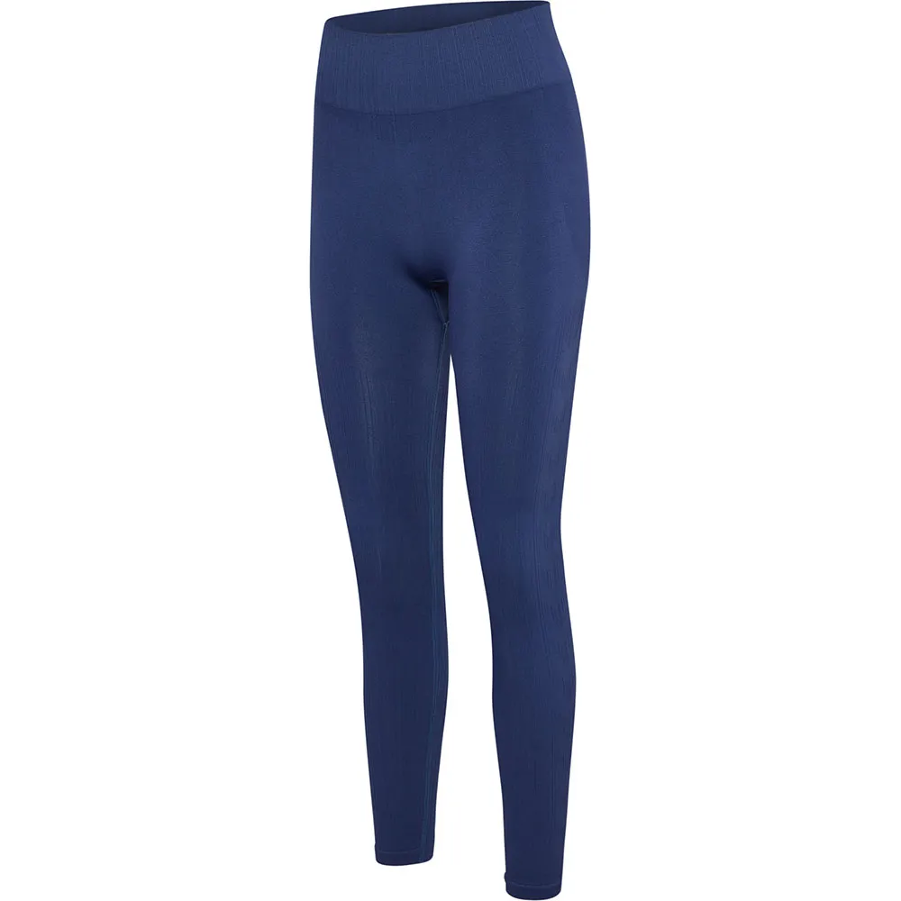

Леггинсы Hummel MT Define Seamless Scrunch, синий