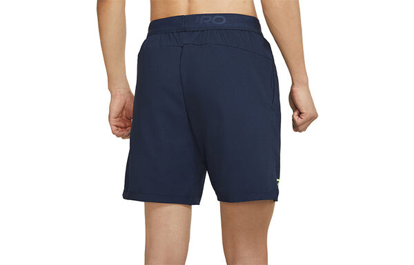 Шорты pro dri fit flex vent max алфавитный принт тренировочные спортивные шорты обсидиановый цвет Nike, черный — фото 2