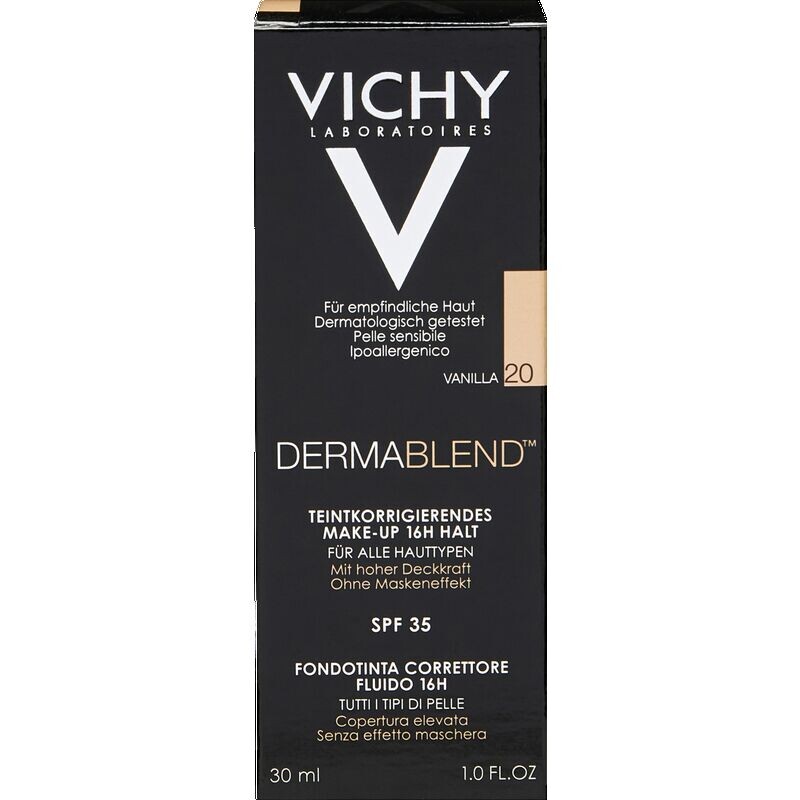 

DERMABLEND корректирующий цвет лица макияж 20 ваниль VICHY, 30 ml