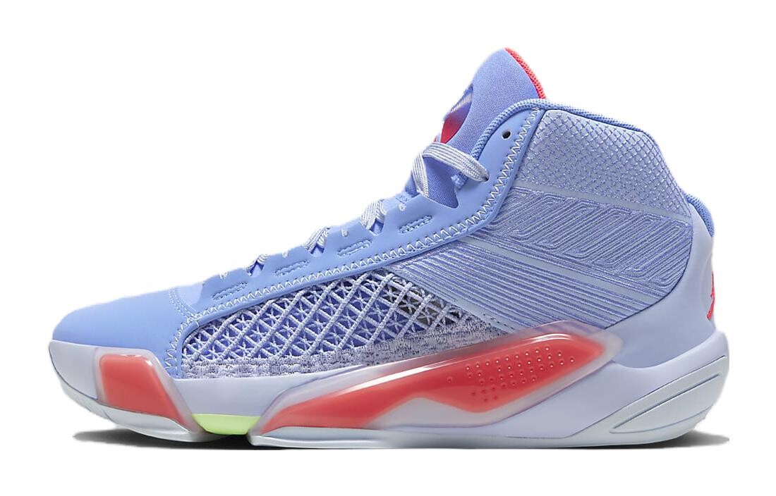 

Jordan Air Jordan 38 Детские баскетбольные кроссовки GS, Blue/Red