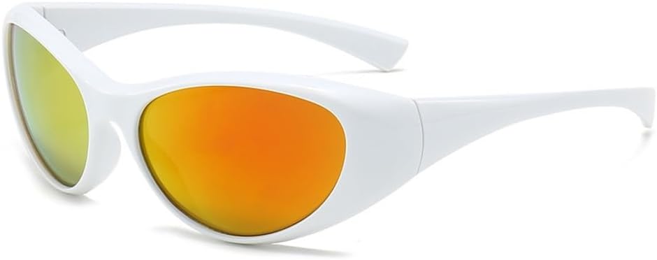 

Женские солнцезащитные очки овальной формы "Candy" с градиентным переходом цвета и защитой от УФ-излучения UV400. Мужские солнцезащитные очки "Cat Eye" LANGSER, White Red