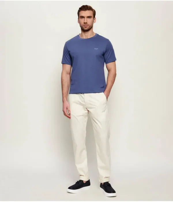 Низкие кожаные туфли, укороченный топ Calvin Klein, темно-синий — фото 2