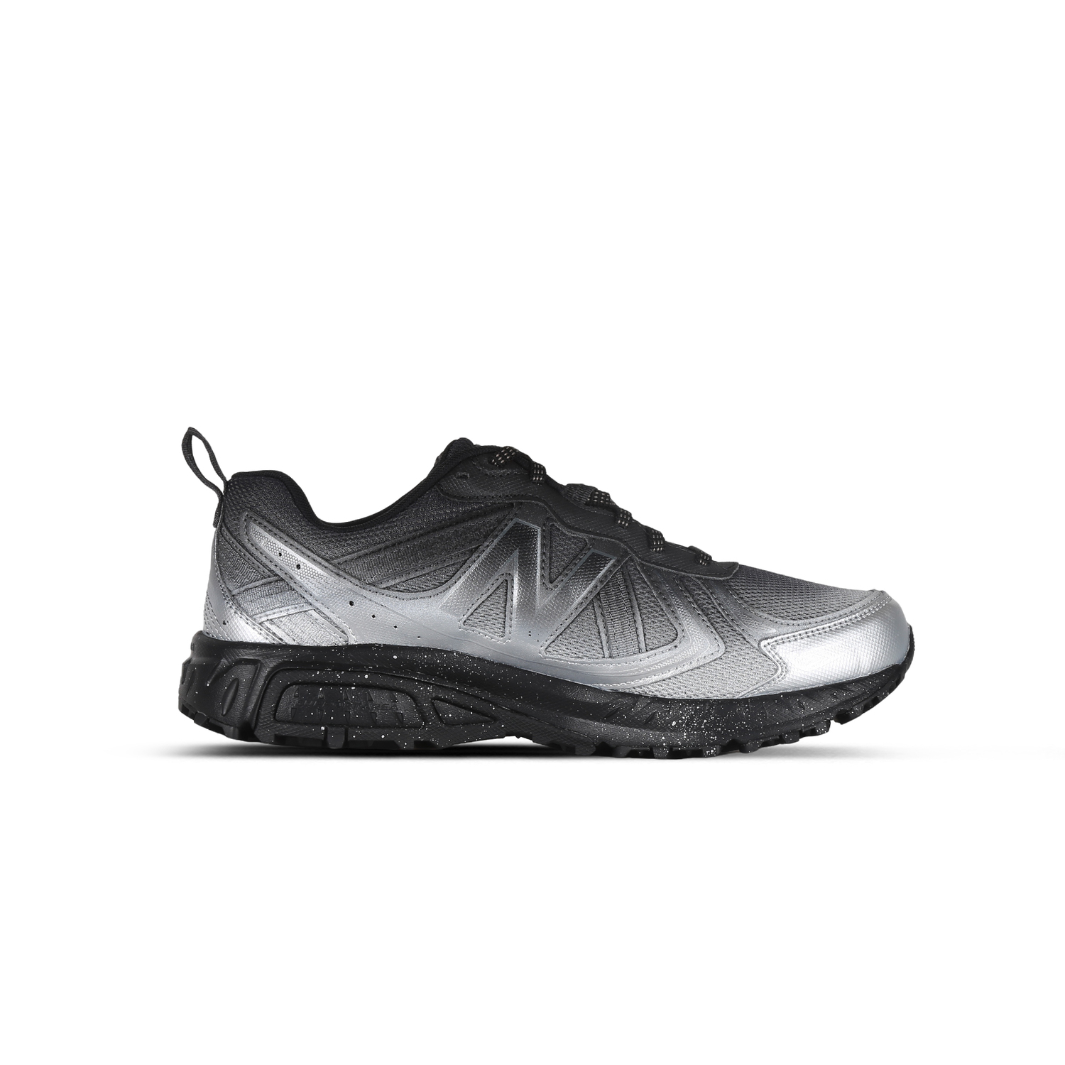 

New Balance NB 410 V5 амортизирующие, износостойкие низкие кроссовки Unisex Silver Black