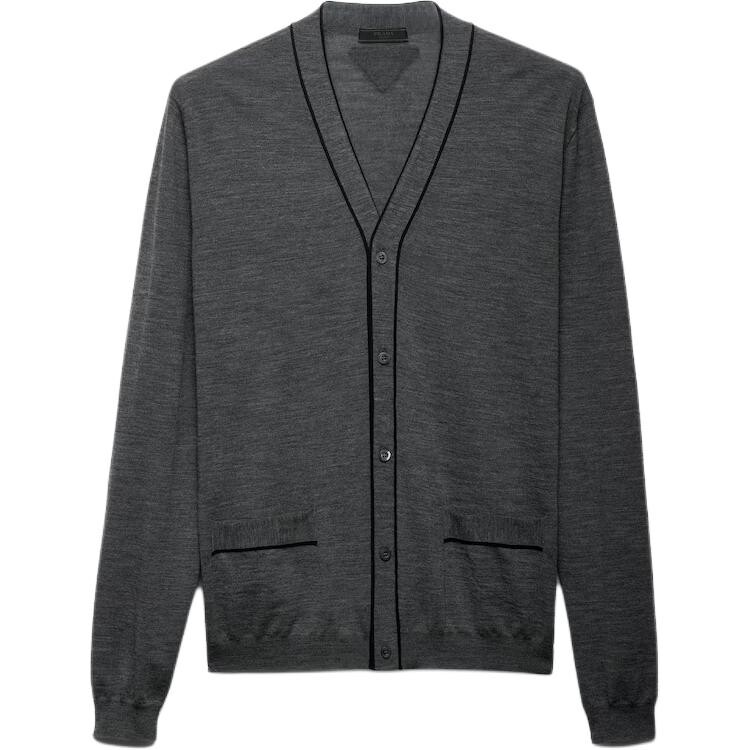 

Трикотаж мужской серый Prada, серый