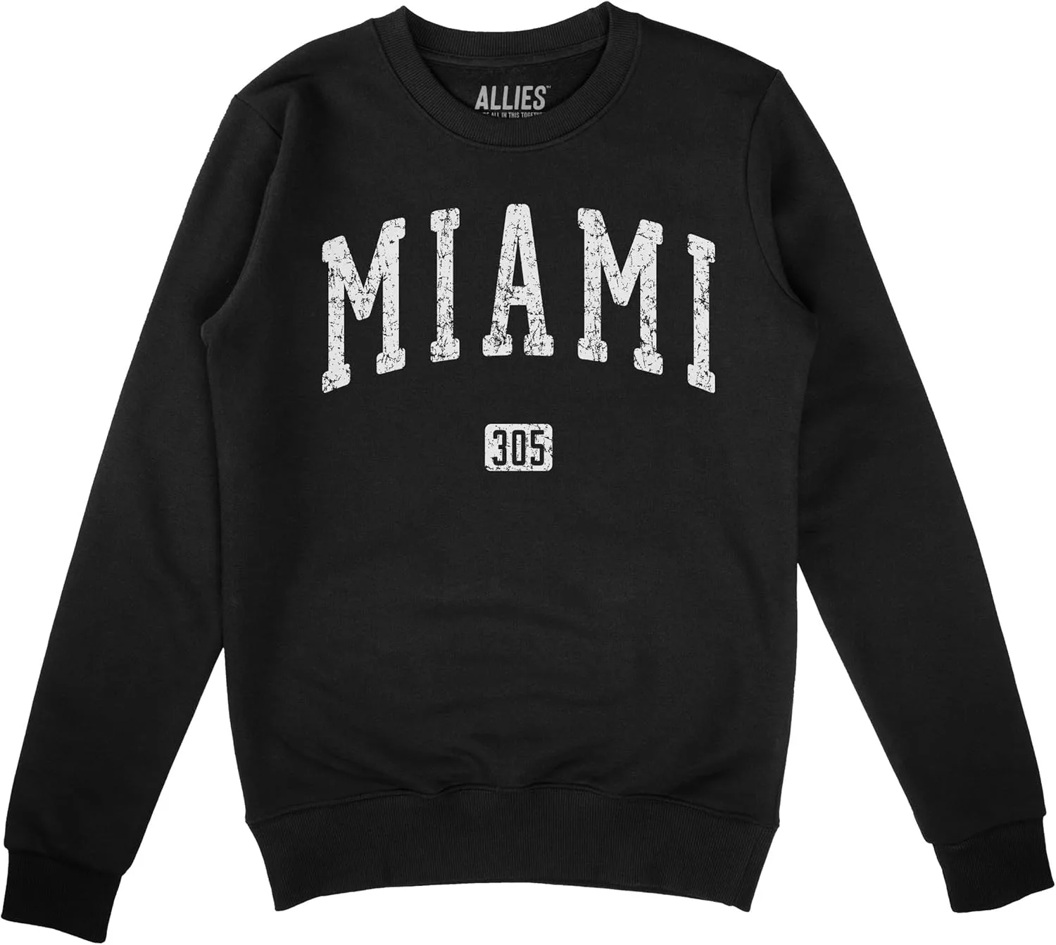

Свитшот Allies Miami 305 | Винтажный унисекс