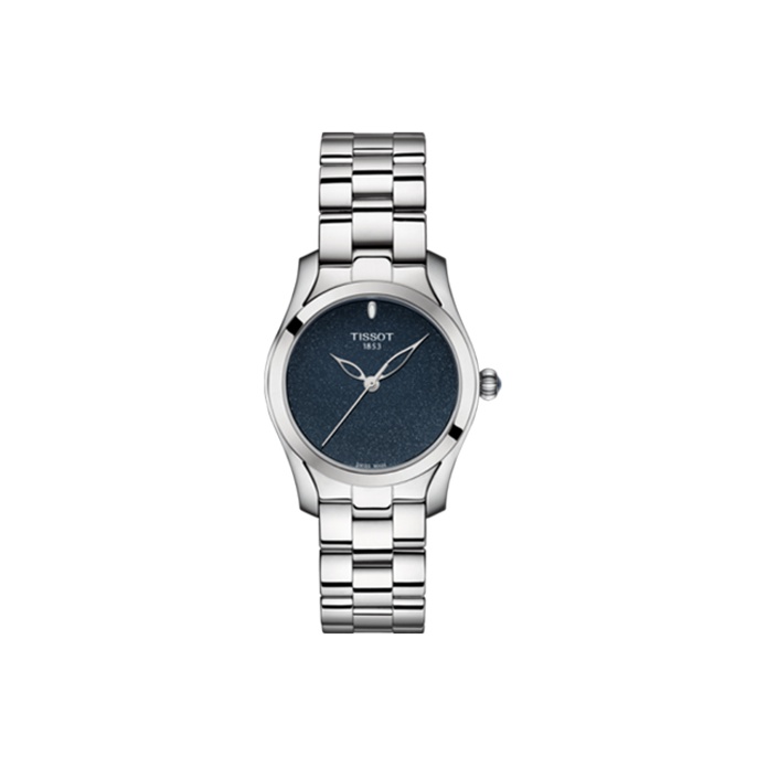 

TISSOT Часы Sea Wave Series Quartz Movement Women's Watch Watch 30mm Blue Dial, Blue Dial