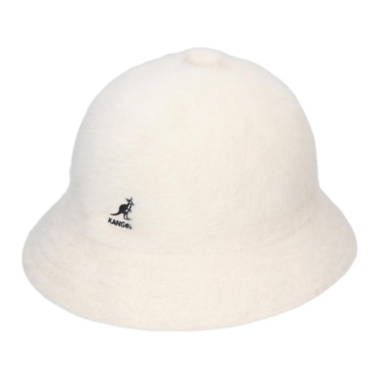 

KANGOL Ангорская шерсть ведро шляпа унисекс слоновая кость, Ivory