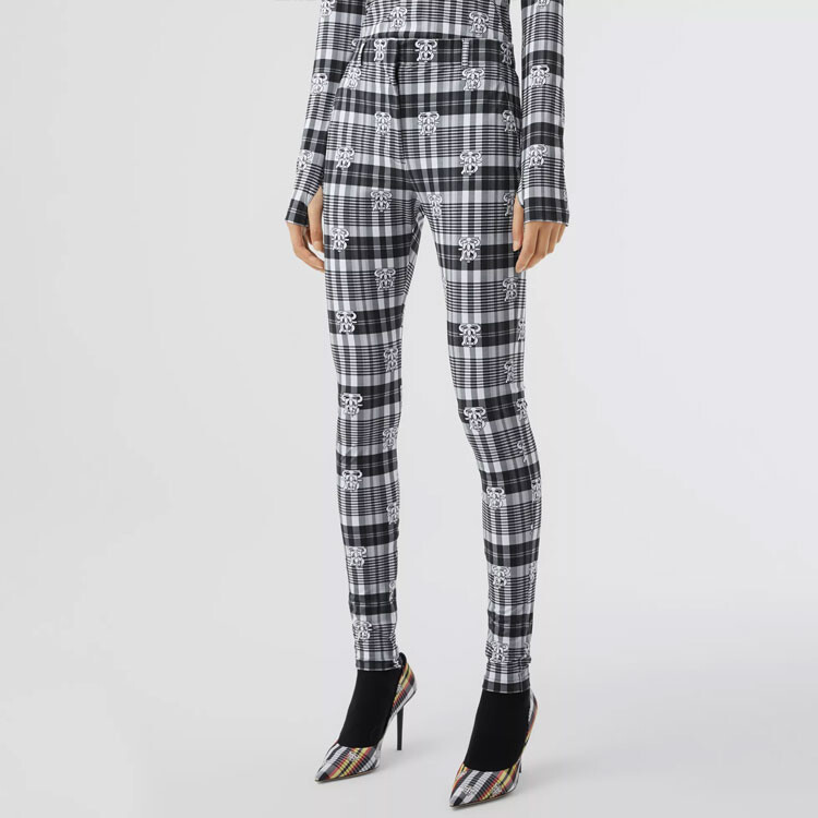 Брюки женские Burberry, брюки для женщин, серый — фото 3