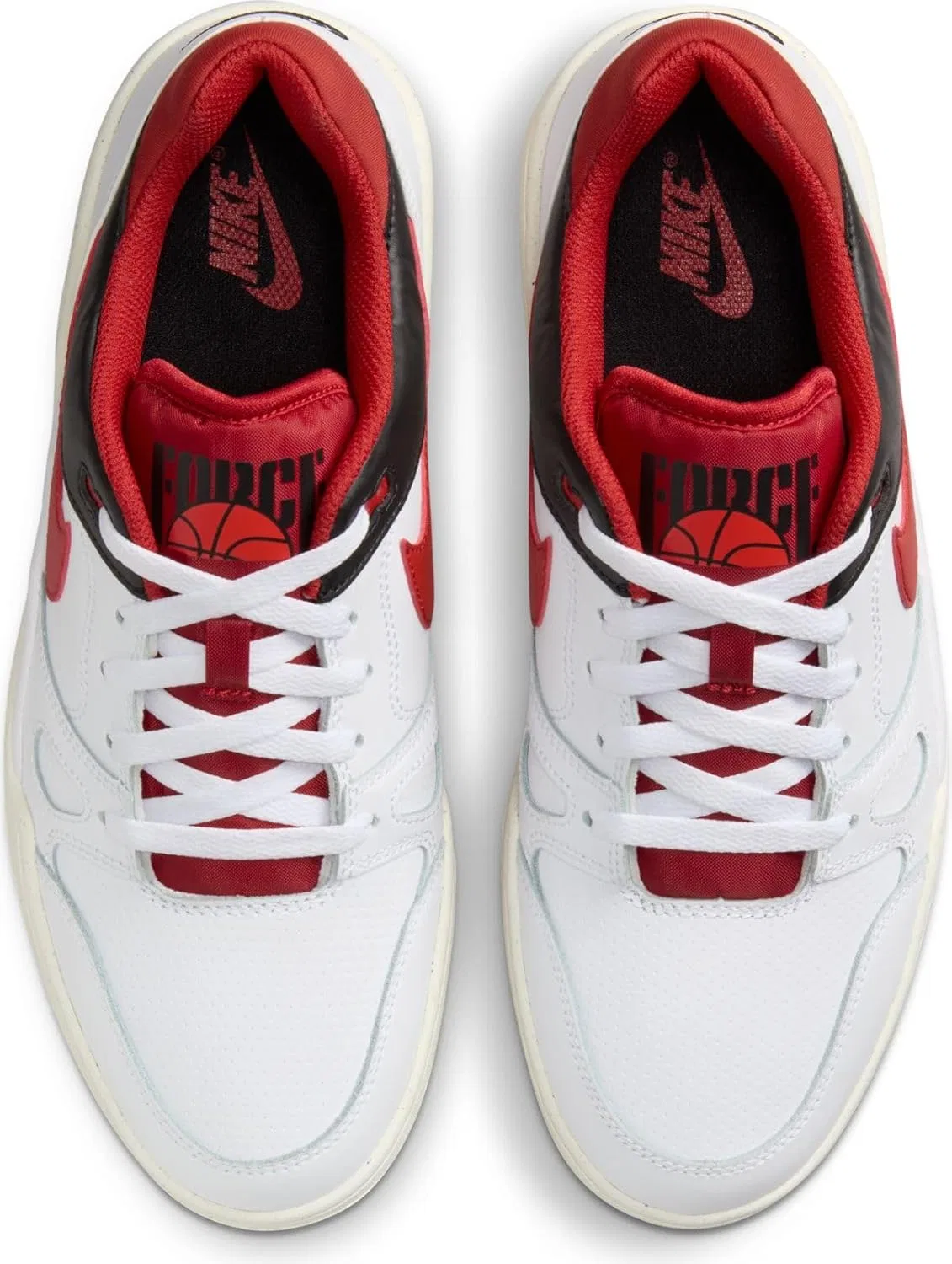 Кроссовки Nike P-6000 CD6404, White Mystic Red Black Sail — фото 4