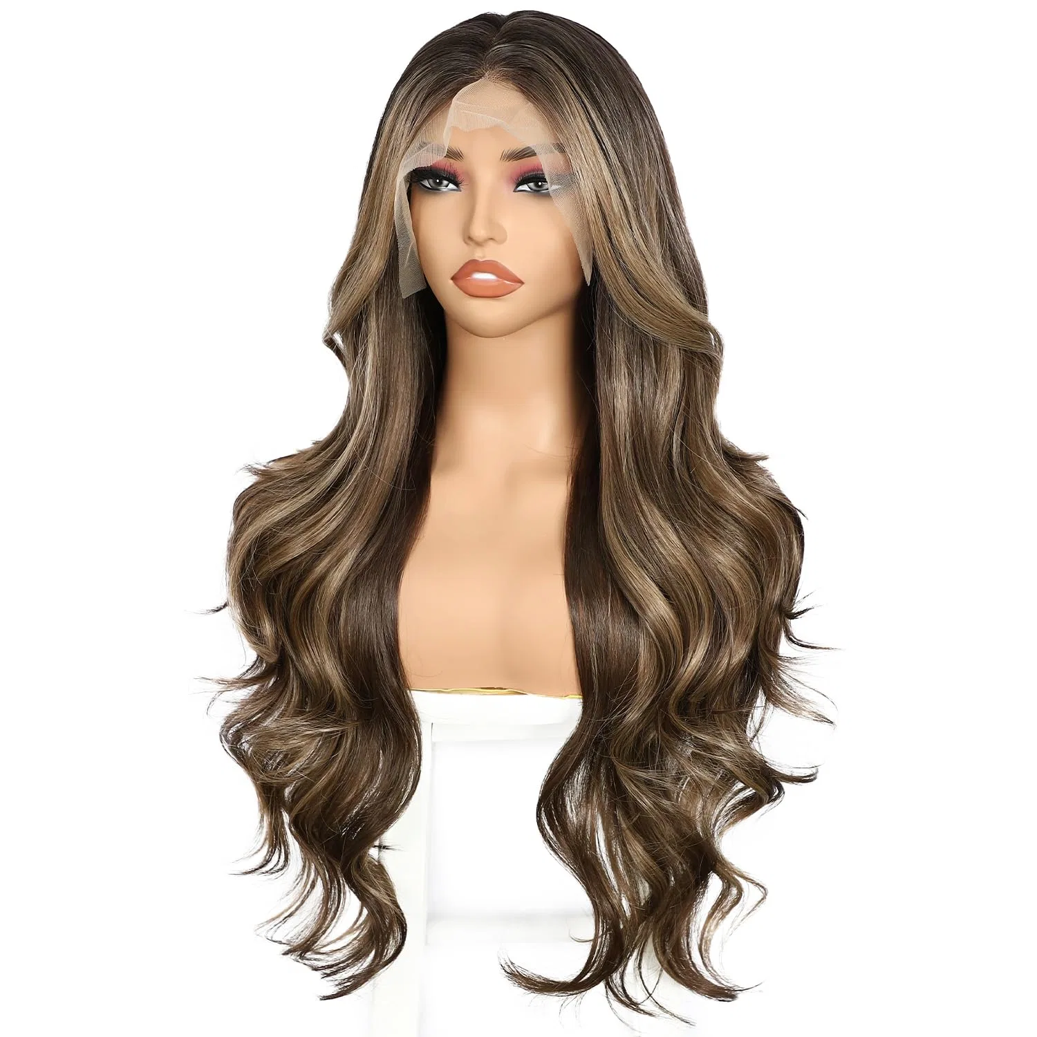 Женский парик «Lace Front» с эффектом балаяж от Sapphirewigs Sapphirewigs — фото 4