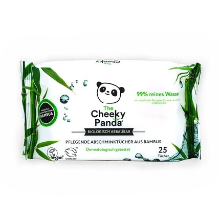 

Салфетки для лица Der freche Panda без запаха, 25 шт. The Cheeky Panda
