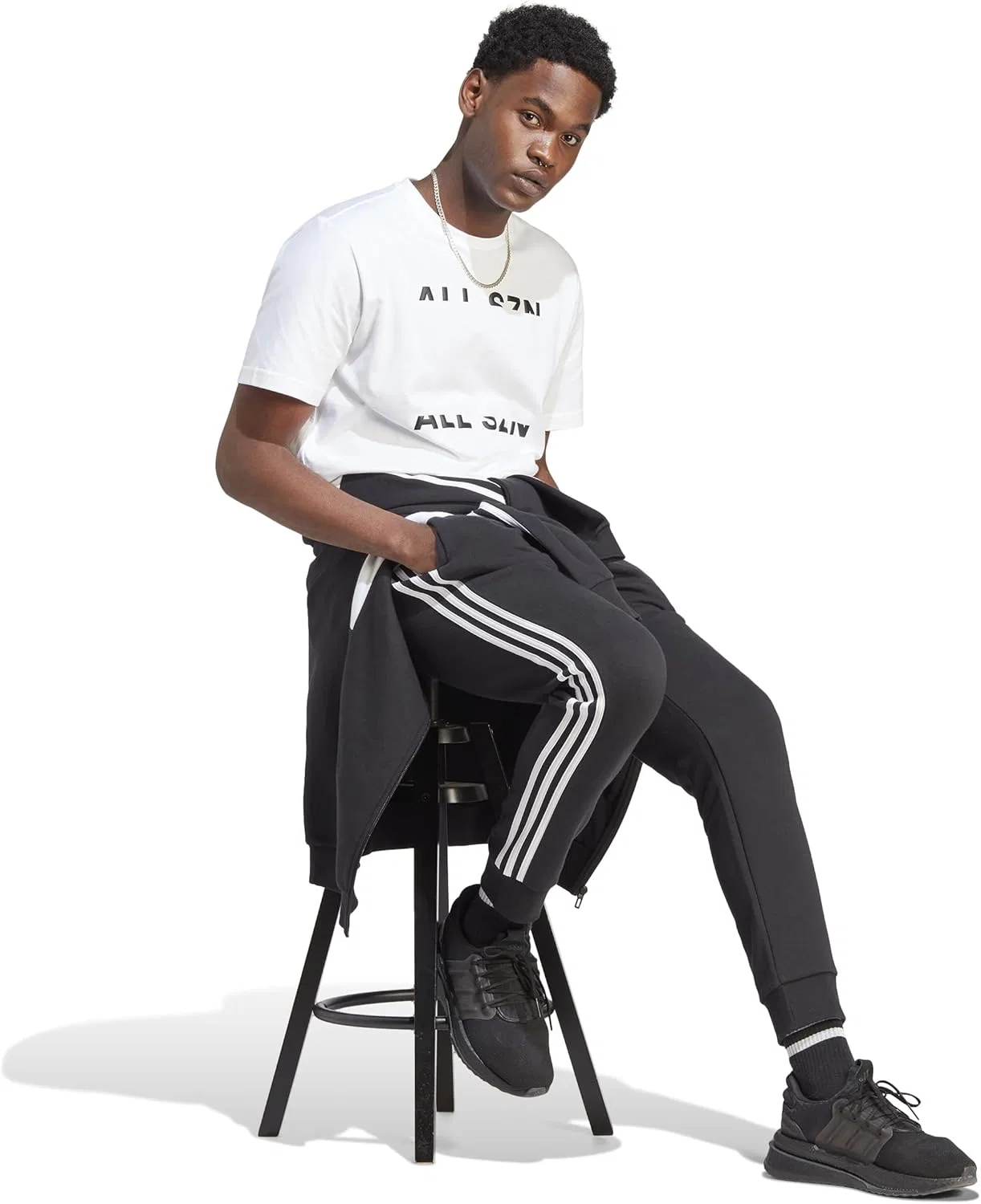 Мужская футболка adidas All Season с коротким рукавом — фото 2