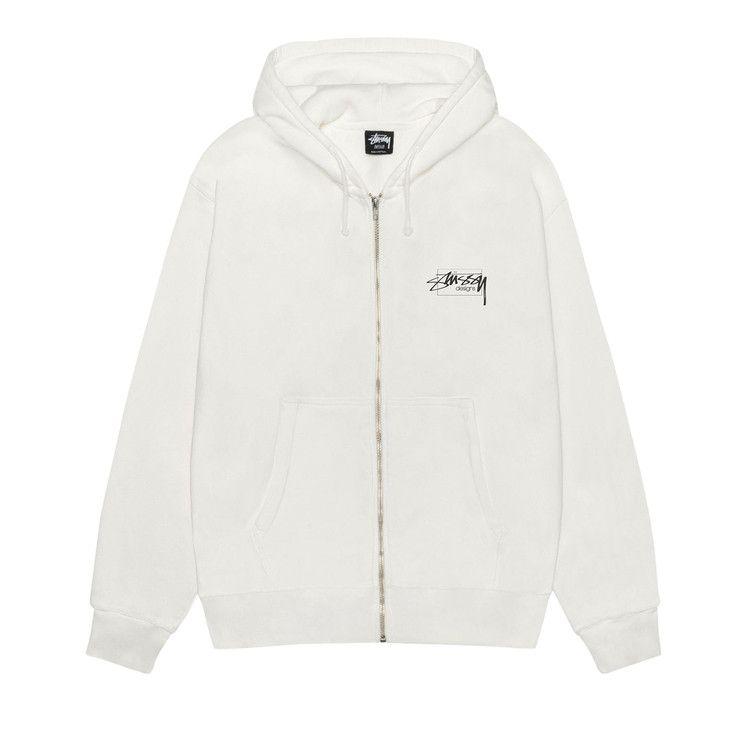 

Худи Stussy Modern Age Zip Hoodie Pigment Dyed, Natural