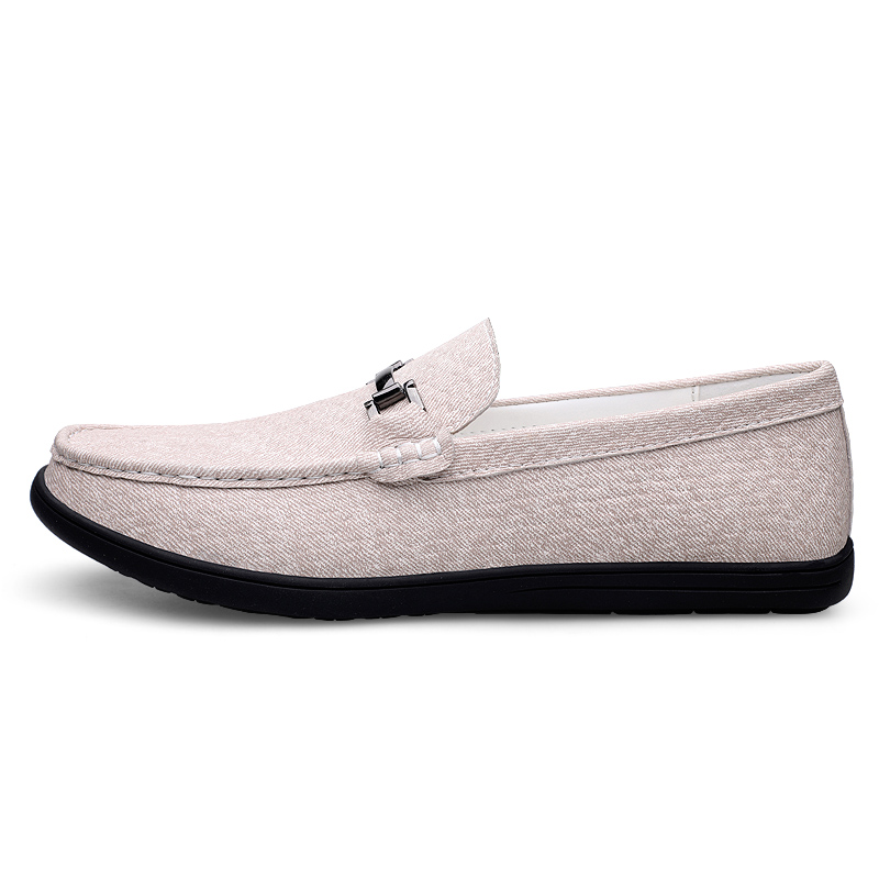 

LAORENTOU Мужские повседневные кеды Low Top бежевые, цвет Beige