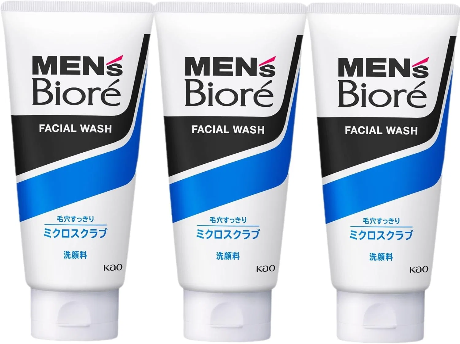 Набор для ухода за кожей Biore Micross Scrub, 3 шт., 130 г