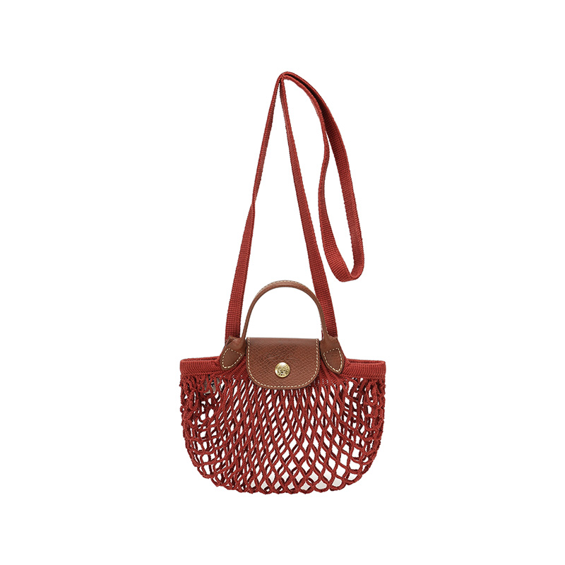 

LONGCHAMP Мини-сумка через плечо Le Pliage Filet с регулируемым ремешком