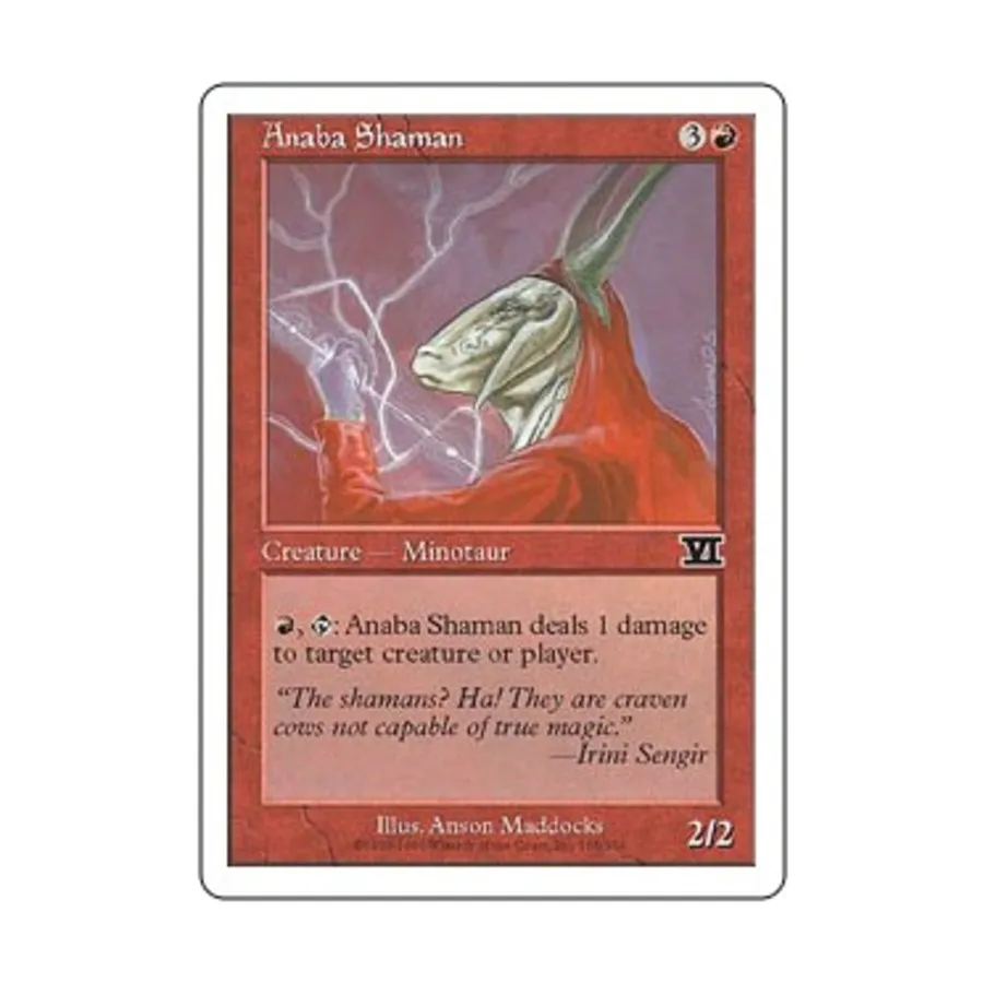 

CCG Анаба Шаман (К), MTG - 6th Edition (Classic)