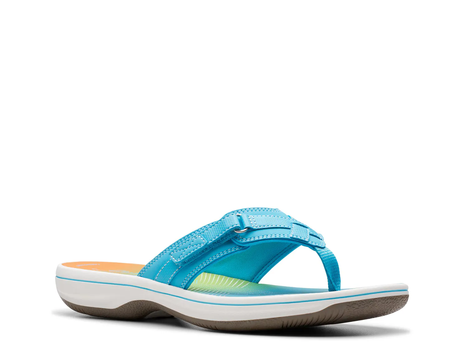 

Сандалии Cloudsteppers Breeze Sea Sandal Clarks, цвет turquoise