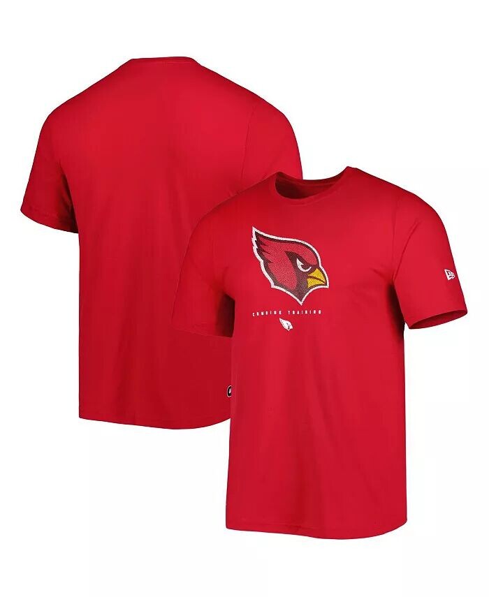 

Мужская футболка Cardinal Arizona Cardinals с логотипом Authentic Ball New Era