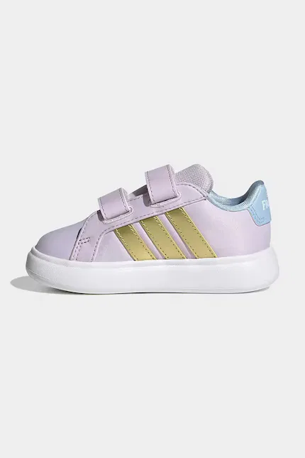 Кроссовки детские DISNEY GRAND COURT ELSA Adidas, фиолетовый — фото 4