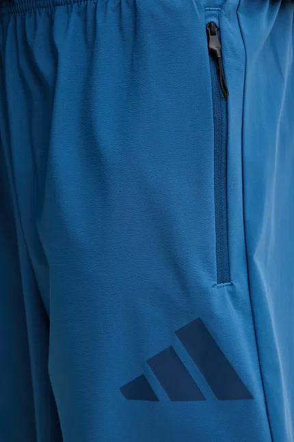 Спортивные штаны свободного кроя Adidas Z.N.E, синий — фото 4