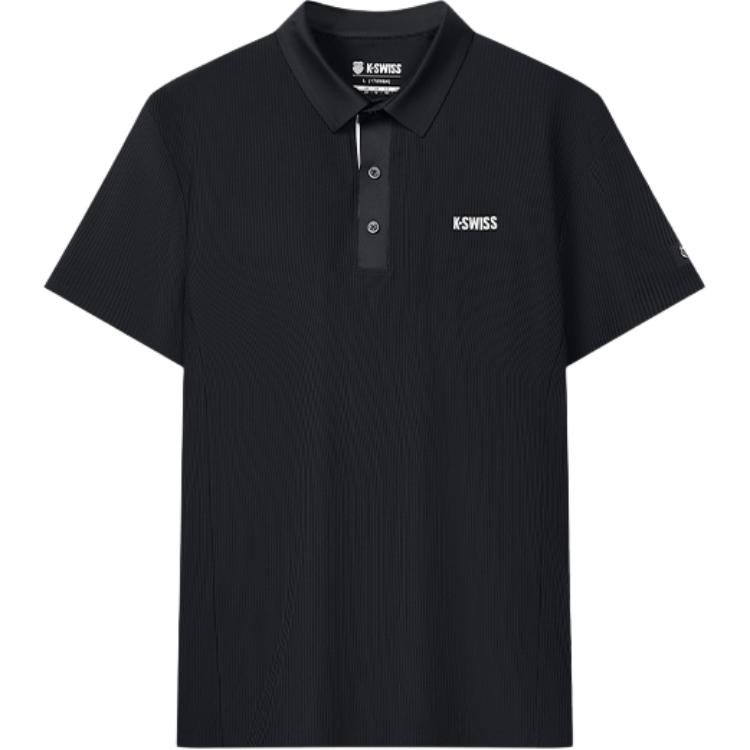 

Футболка поло KSWISS мужская Jet Black K·SWISS