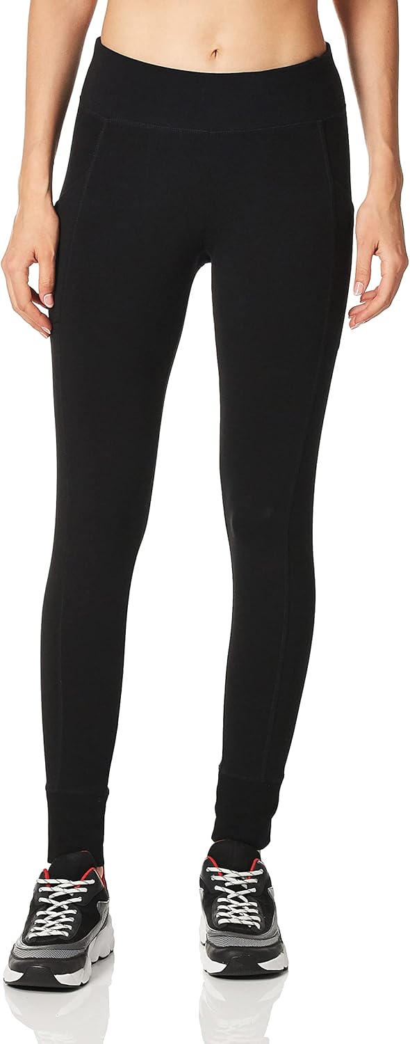 

Женские леггинсы Calvin Klein Premium Performance с двойным поясом, влагоотводящие (стандартные и плюс), Black