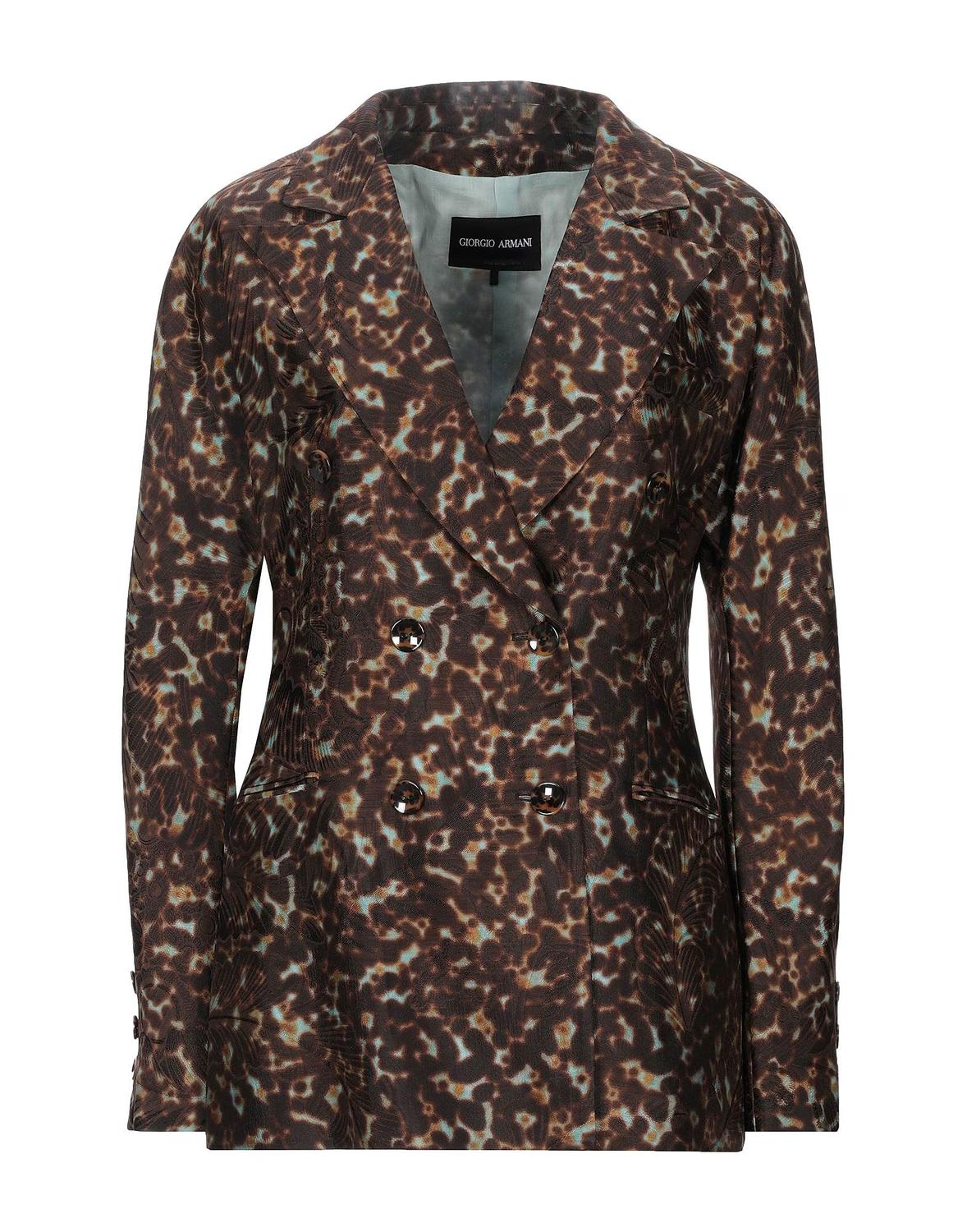 

Блейзер Giorgio Armani, темно-коричневый