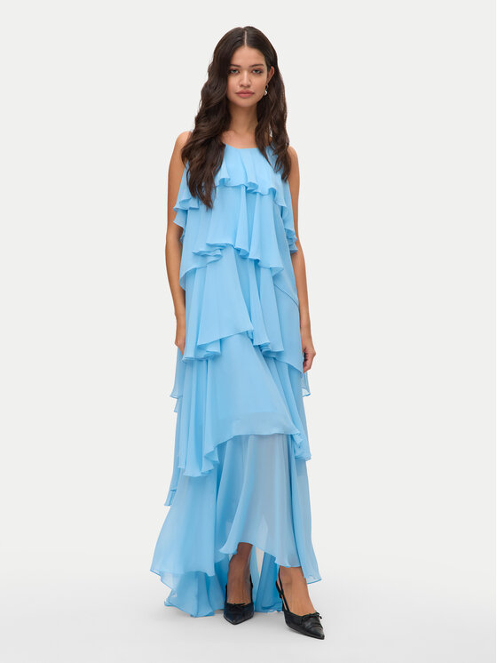 

Вечернее платье обычного покроя Felicia 10331377 Vero Moda, голубой