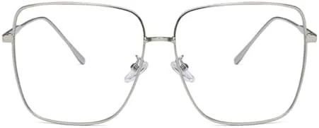 

Модные солнцезащитные очки для женщин, квадратная оправа из сплава, ретро-стиль, кристально чистые зеленые солнцезащитные очки для женщин MTZJH, Silver-clear