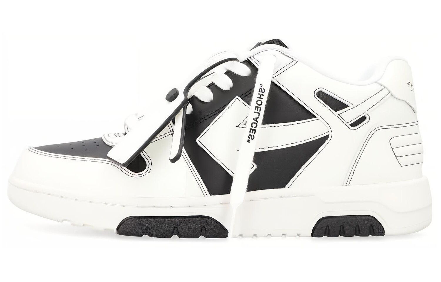 

Кроссовки OFF-WHITE Out Of Office "Ooo" Sneakers, белый/черный