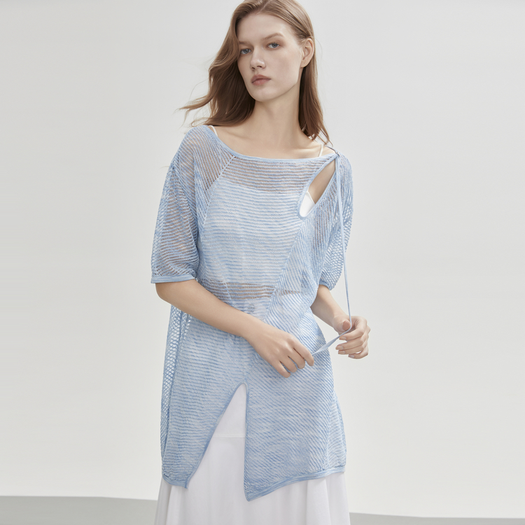 

ELLE Трикотаж Women's Blue Moderate