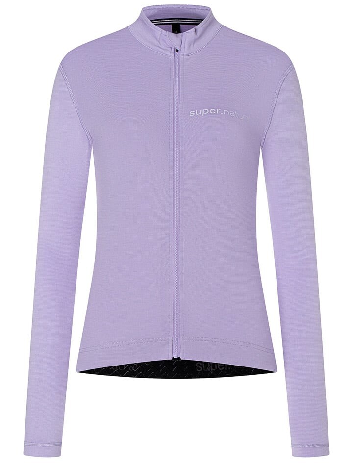 

Лонгслив super.natural Fahrradtrikot Grava, цвет Flieder