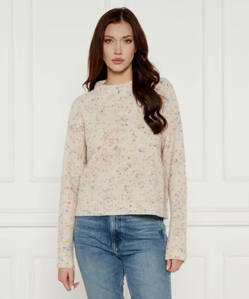 

Свитер из шерсти Зефир Regular fit Marella, бежевый