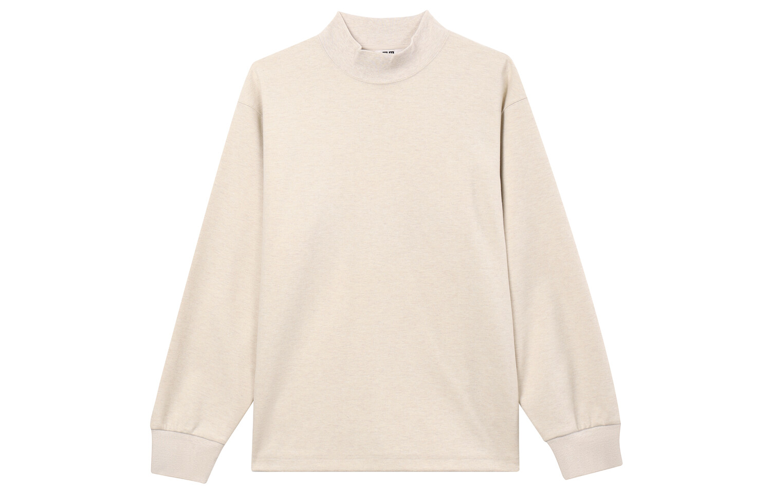 Футболка серии U FW23 унисекс светло-бежевого цвета Uniqlo, светло-бежевый