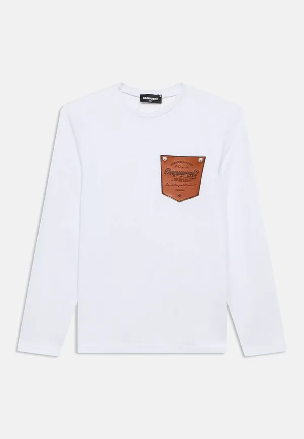 Футболка унисекс с длинными рукавами Dsquared2, White