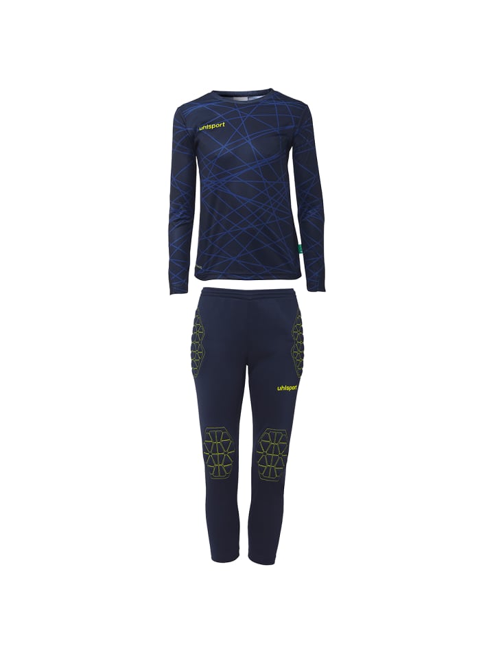 

Uhlsport Форма юного вратаря Prediction в темно-синем/флуоресцентно-желтом цвете