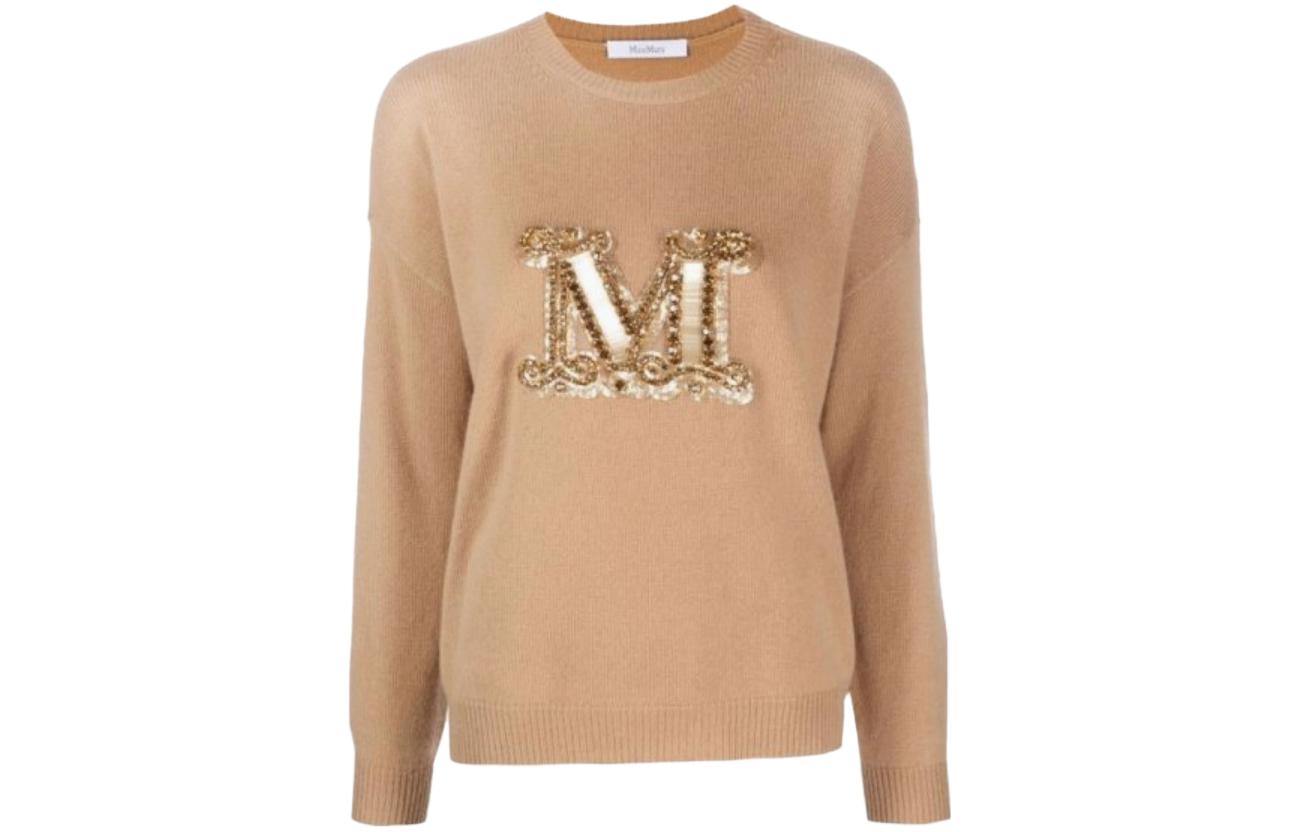 

Женский свитер верблюжьего цвета MaxMara, коричневый