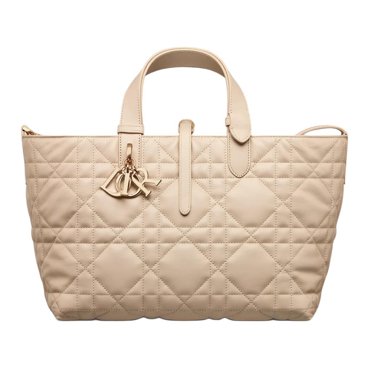 

DIOR Сумка женская средняя Toujours из коровьей кожи, цвет pink beige