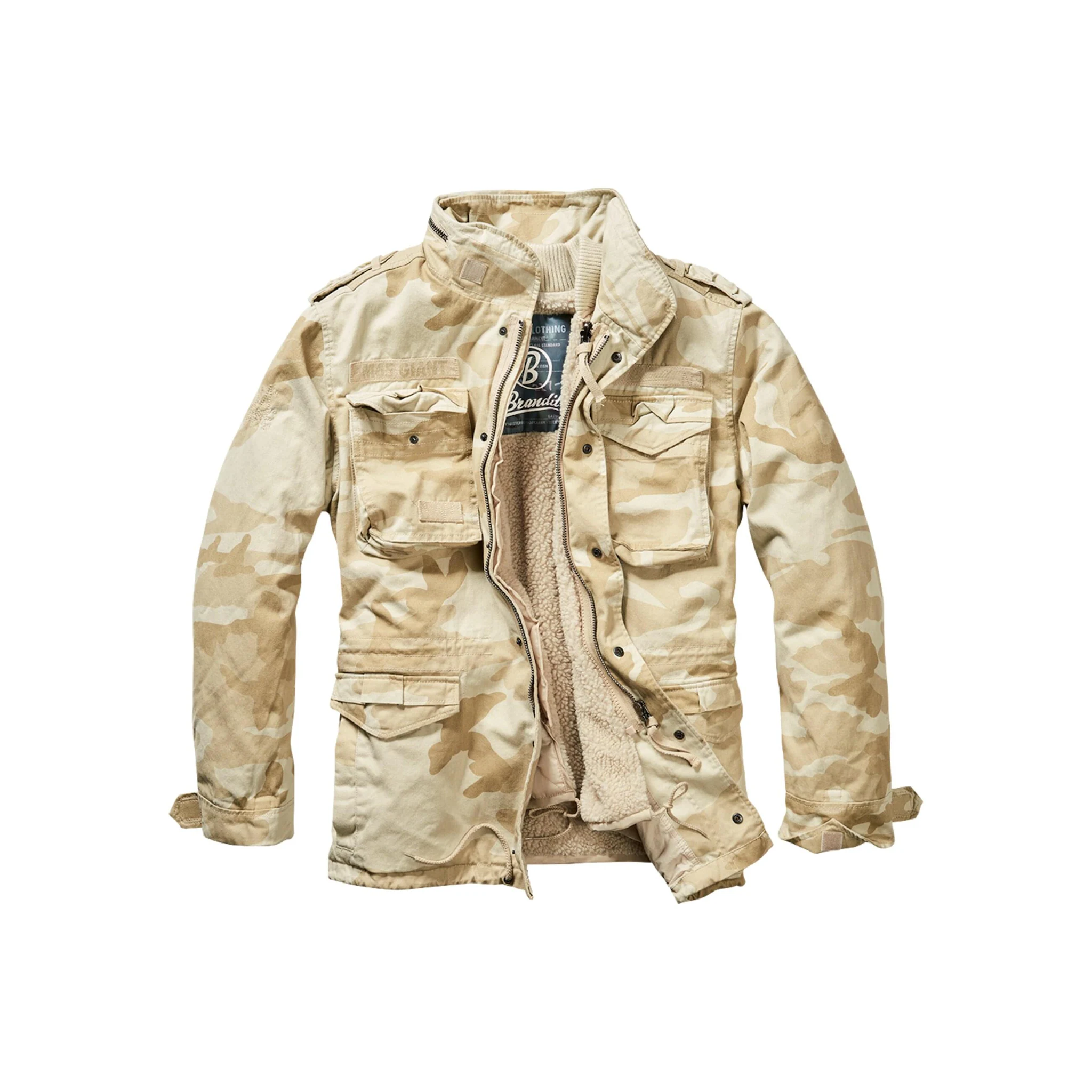 

Зимнее пальто Brandit " Brandit Men's M-65 Giant Jacket", цвет Sandcamo