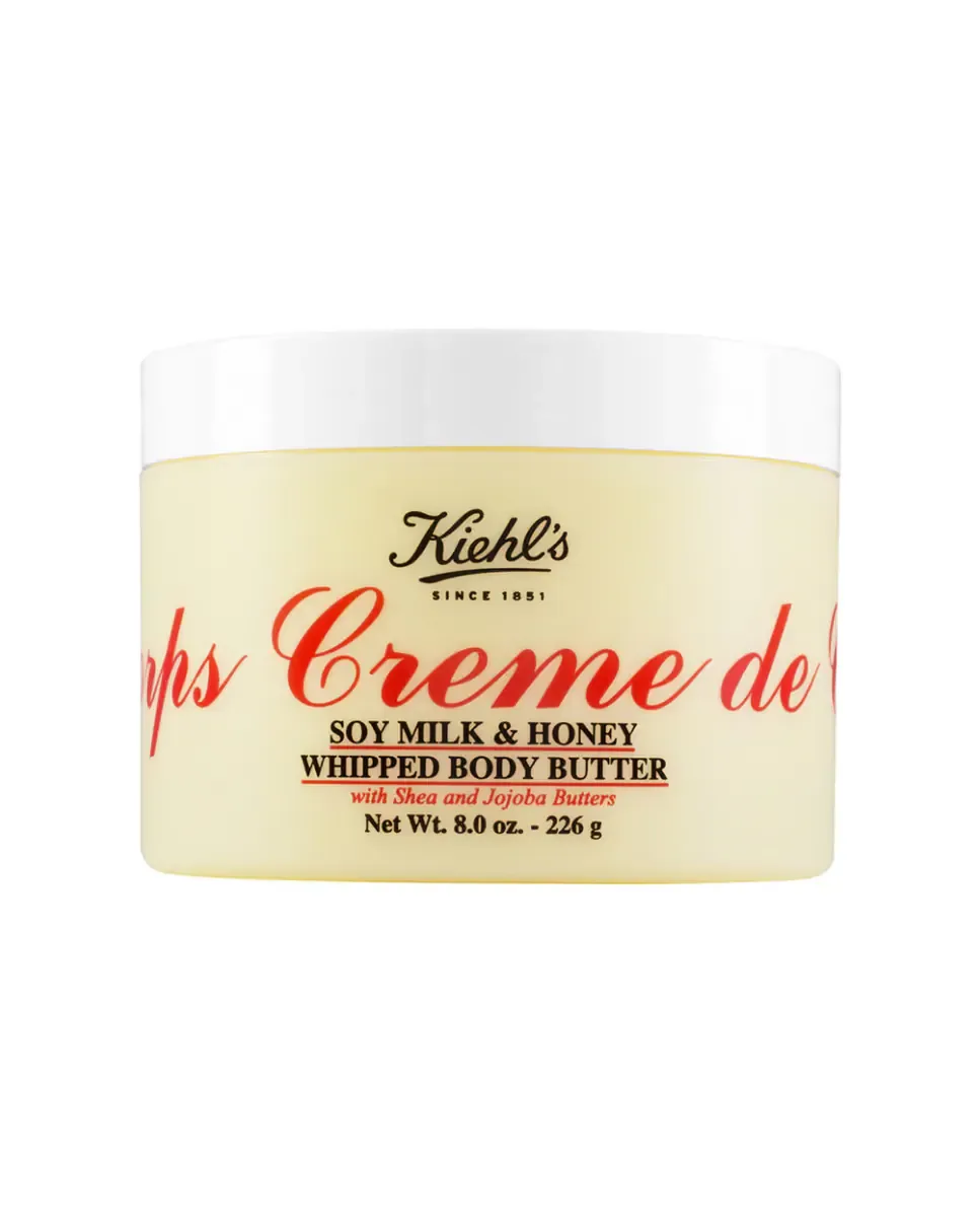 Увлажняющий мусс для тела Creme de Corps Soy Milk & Honey Взбитое масло для тела 226 г Kiehl'S