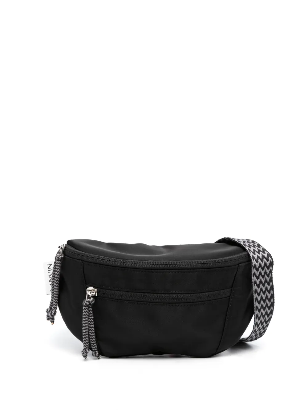 

Маленькая поясная сумка Curb Lanvin, черный