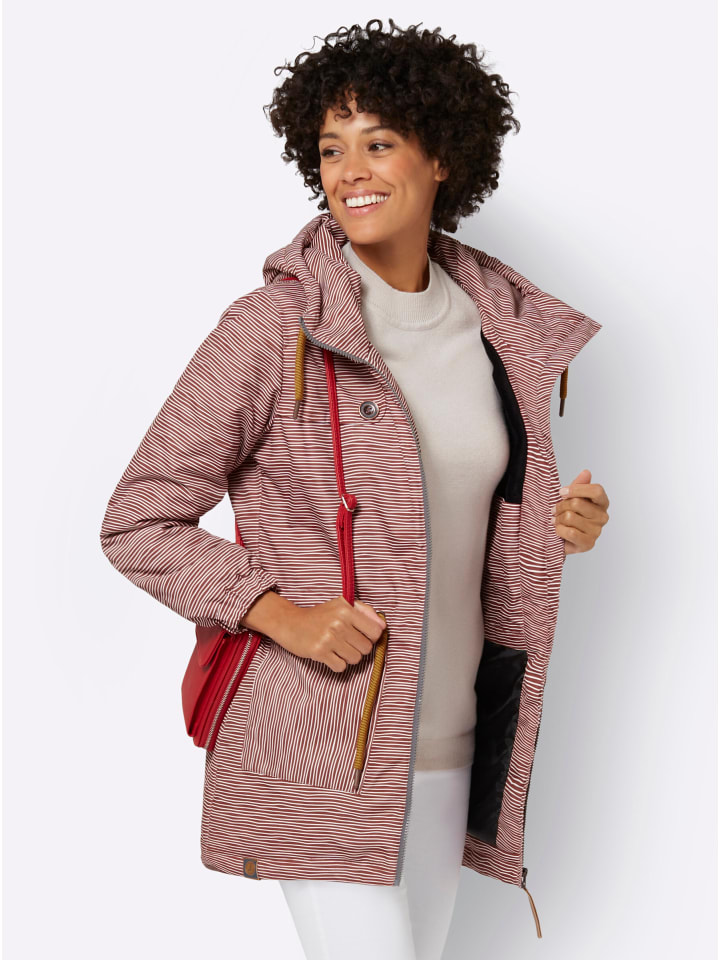 

WITT WEIDEN Куртка в красно-белую полоску