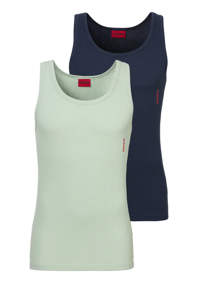 

Майка HUGO Underwear "TANK TOP TWIN PACK 10217231 04" (2 шт. в упаковке, 2 шт. в упаковке), в наборе 2 шт, цвет Open Miscellaneous 983
