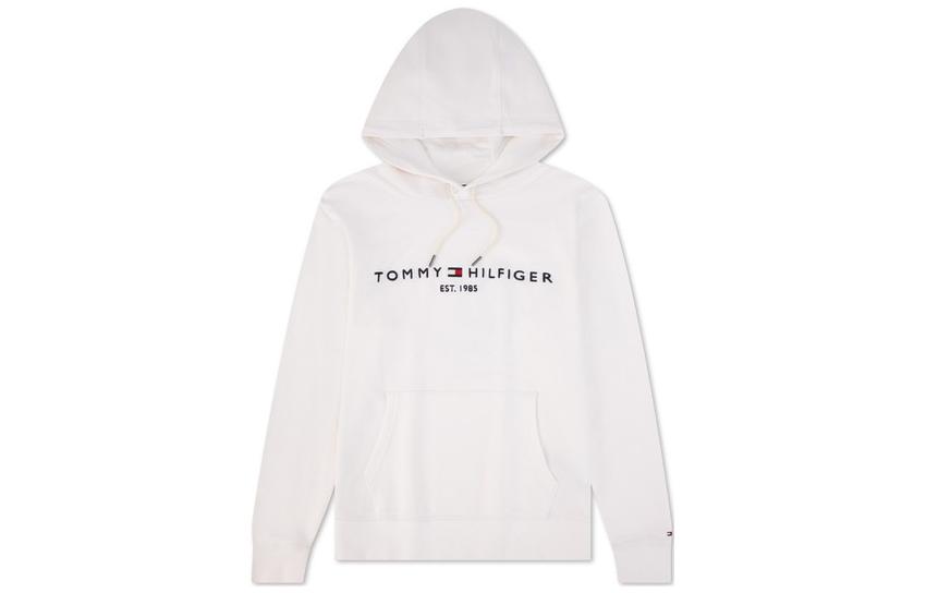 

Хлопковый худи Tommy Hilfiger, белый
